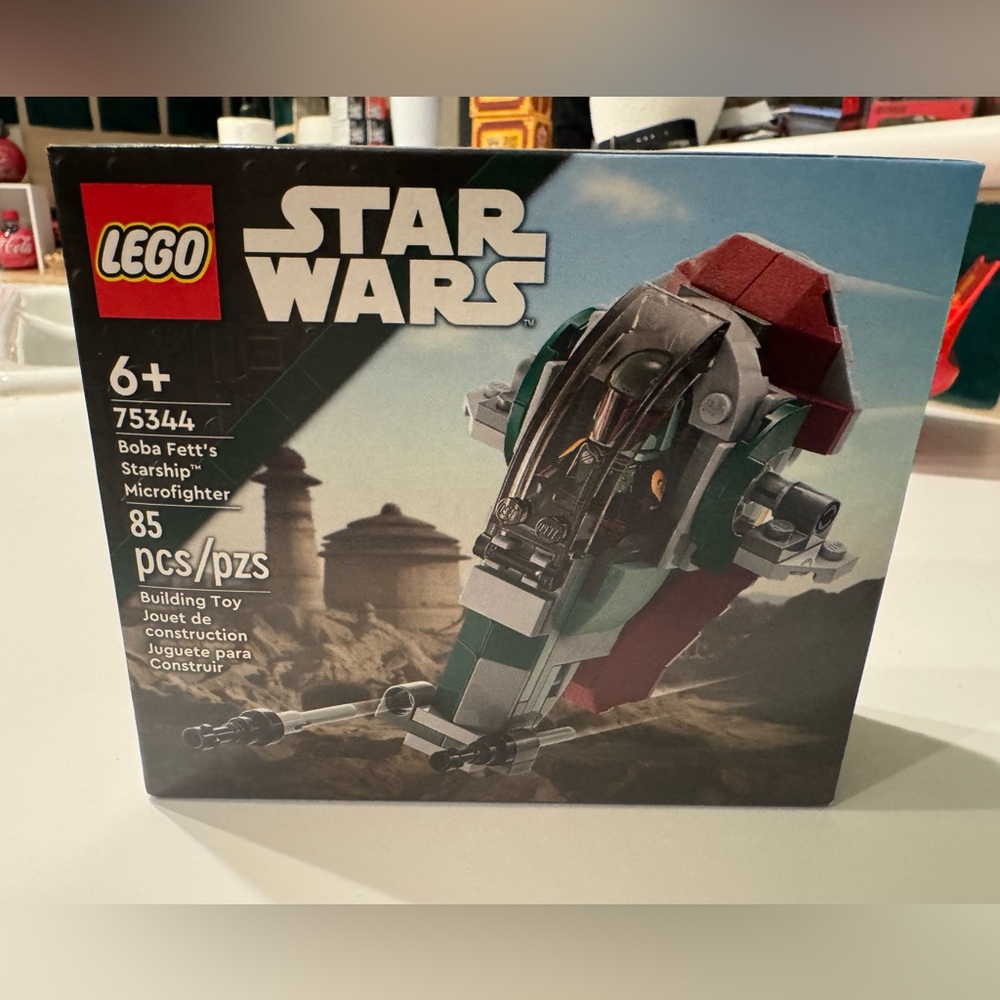 Lego 75344 Star Wars Boba Fett Microfighter - Slave 1 Green and Dark Red